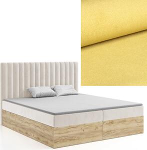 MD Kontinentální Boxspring postel CAMILA 120x200 výběr z barev KRONOS_11