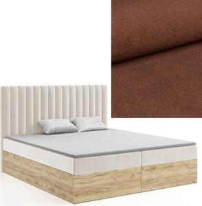 MD Kontinentální Boxspring postel CAMILA 120x200 výběr z barev KRONOS_28