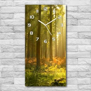 Moderní hodiny nástěnné Hezký les pl_zsp_30x60_f_27621934