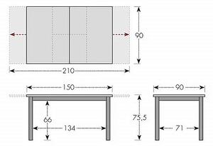 DOPPLER Hliníkový stůl rozkládací EXPERT 150/210x90 cm (antracit)