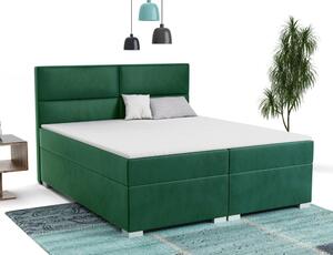 Kontinentální Boxspring postel ORION 120x200 výběr z barev MANILA_35