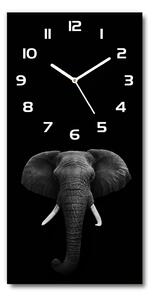 Nástěnné hodiny tiché Africký slona pl_zsp_30x60_f_49228540