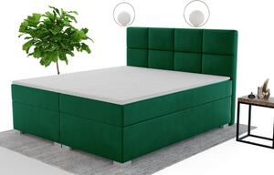 Kontinentální Boxspring postel ANTARES 120x200 výběr z barev MANILA_35
