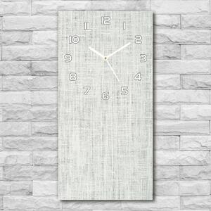 Nástěnné hodiny Lněné bílé plátno pl_zsp_30x60_f_53512774