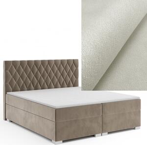 MD Kontinentální Boxspring postel GEMINI 120x200 výběr z barev MANILA_14
