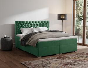 Kontinentální Boxspring postel GEMINI 120x200 výběr z barev MANILA_35