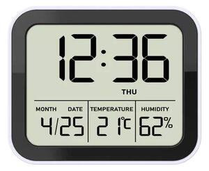 JVD Černá digitální bateriová meteostanice JVD SB774.1 (i s otvorem pro zavěšení či magnetem)