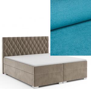 Kontinentální Boxspring postel GEMINI 120x200 výběr z barev KRONOS_13