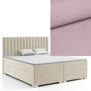 Kontinentální Boxspring postel VELA 140x200 výběr z barev KRONOS_27
