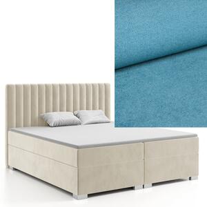 Kontinentální Boxspring postel VELA 120x200 výběr z barev KRONOS_12