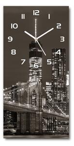 Nástěnné hodiny Manhattan New York pl_zsp_30x60_f_80217488