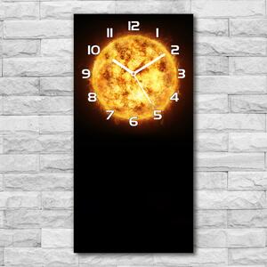 Moderní hodiny nástěnné Slunce pl_zsp_30x60_f_80685077