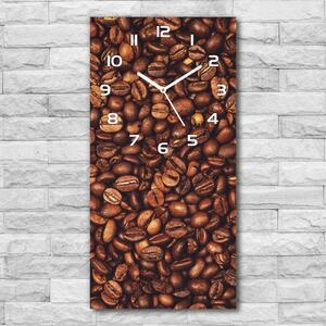 Moderní hodiny nástěnné Zrnka kávy pl_zsp_30x60_f_80899191