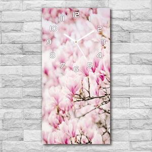 Nástěnné hodiny tiché Květ magnolie pl_zsp_30x60_f_81680689