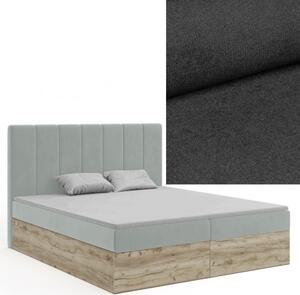 Kontinentální Boxspring postel SUMATRA 120x200 výběr z barev KRONOS_34