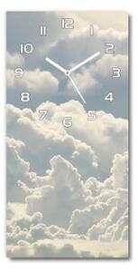 Moderní hodiny nástěnné Oblaka pl_zsp_30x60_f_83322536