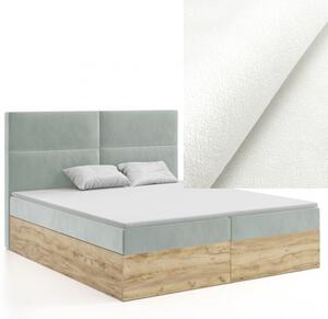 MD Kontinentální Boxspring postel NAOMI 120x200 výběr z barev MANILA_00