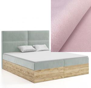 MD Kontinentální Boxspring postel NAOMI 120x200 výběr z barev MANILA_09