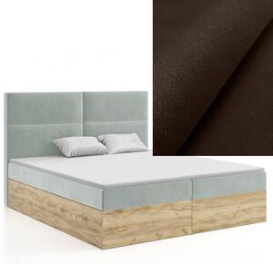 MD Kontinentální Boxspring postel NAOMI 140x200 výběr z barev MANILA_04