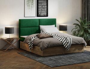Kontinentální Boxspring postel NAOMI 120x200 výběr z barev MANILA_35