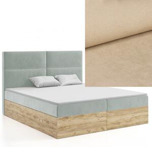 MD Kontinentální Boxspring postel NAOMI 160x200 výběr z barev KRONOS_35