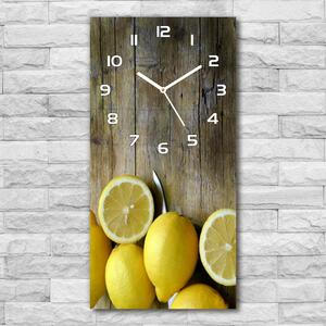 Moderní hodiny nástěnné Citrony pl_zsp_30x60_f_88521131