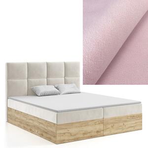 MD Kontinentální Boxspring postel MADISON 120x200 výběr z barev MANILA_09