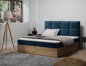 Kontinentální Boxspring postel MADISON 120x200 výběr z barev MANILA_26