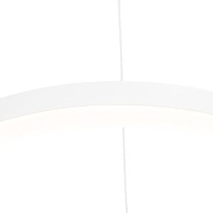 Designové závěsné svítidlo bílé 40 cm včetně LED 3 stupňové stmívatelné - Anello