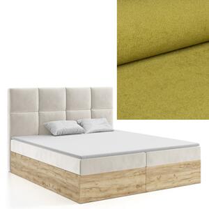 MD Kontinentální Boxspring postel MADISON 140x200 výběr z barev KRONOS_17