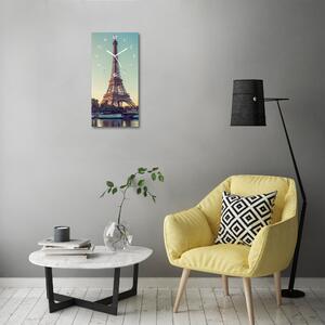 Nástěnné hodiny Eiffelova věž Příž pl_zsp_30x60_f_94387968