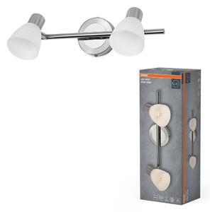 Bodové svítidlo LED Vase, 2x G9, Kartáčovaný nikl