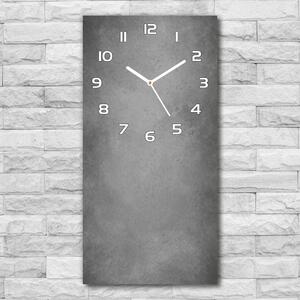 Nástěnné skleněné hodiny Betonové pozadí pl_zsp_30x60_f_97738179