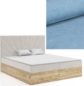 Kontinentální Boxspring postel FLORENCE 120x200 výběr z barev KRONOS_31