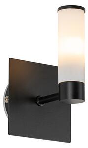 Moderní koupelnové nástěnné svítidlo černé IP44 - Vana
