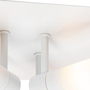 Moderní koupelnové stropní svítidlo bílé 4-svítidlo IP44 - Vana