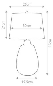 Elstead NEWHAM-TL-S - Stolní lampa NEWHAM 1xE27/60W/230V