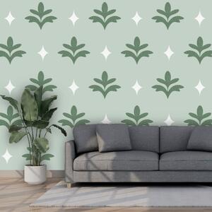 Fototapeta Elegantní botanický vzor v jemných odstínech, Fototapety s listy, Populární fototapety, t00656 - Tapeko.co.cz