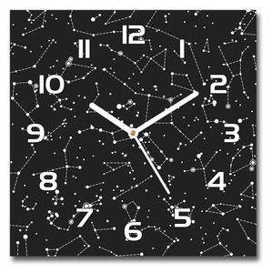Skleněné hodiny čtverec Hvězdokupy pl_zsk_30x30_f_115489361