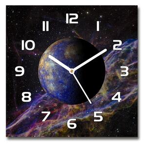Skleněné nástěnné hodiny čtverec Merkury pl_zsk_30x30_f_117754614