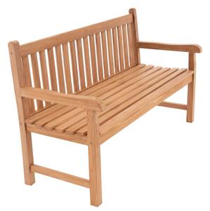 Zahradní lavice DIVERO 3-místná masiv, 150 cm