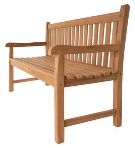 Zahradní lavice DIVERO 3-místná masiv, 150 cm