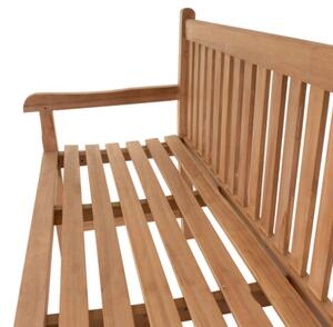 Zahradní lavice DIVERO 3-místná masiv, 150 cm