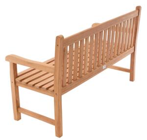 Zahradní lavice DIVERO 3-místná masiv, 150 cm