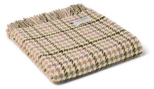 Vlněná deka Houndstooth Shepherd 183 x 150 cm Tweedmill