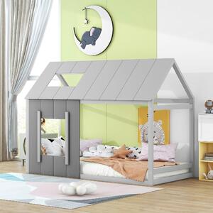 LED komoda bílá, rozměry 150x40x78 cm, vyrobená z MDF a kovu. Komoda má 6 zásuvek a 2 dvířka. Plávající komoda s reliéfními předními plochami