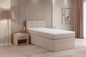 POSTEL BOXSPRING, 90/200 cm, růžová MID.YOU - Postele s úložným prostorem, Online Only