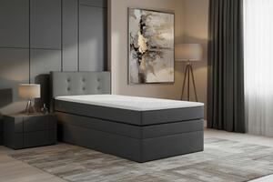 POSTEL BOXSPRING, 90/200 cm, antracitová MID.YOU - Postele s úložným prostorem, Online Only