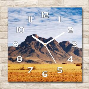 Skleněné hodiny čtverec Namíbie skály pl_zsk_30x30_f_5022604
