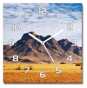 Skleněné hodiny čtverec Namíbie skály pl_zsk_30x30_f_5022604